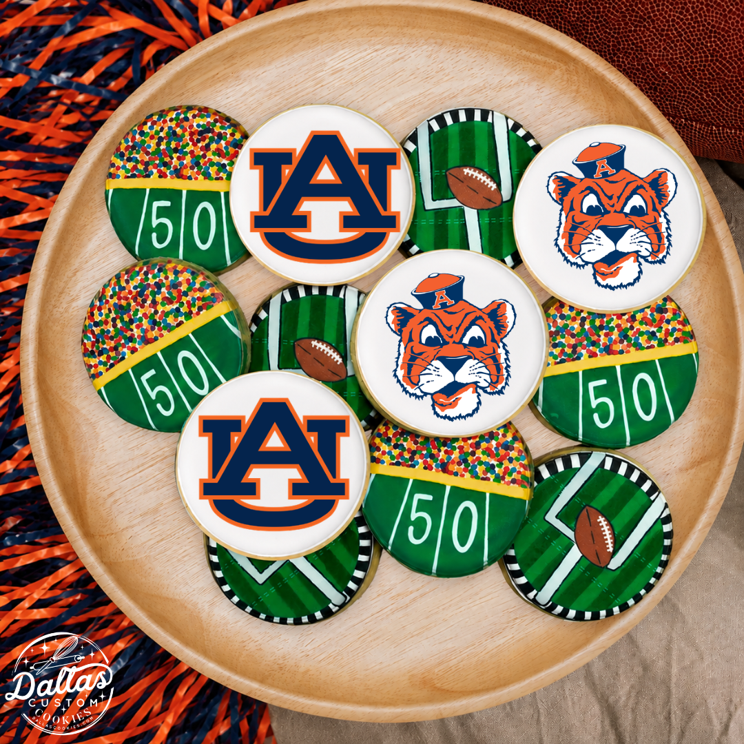 Auburn University Football Set--12 Count