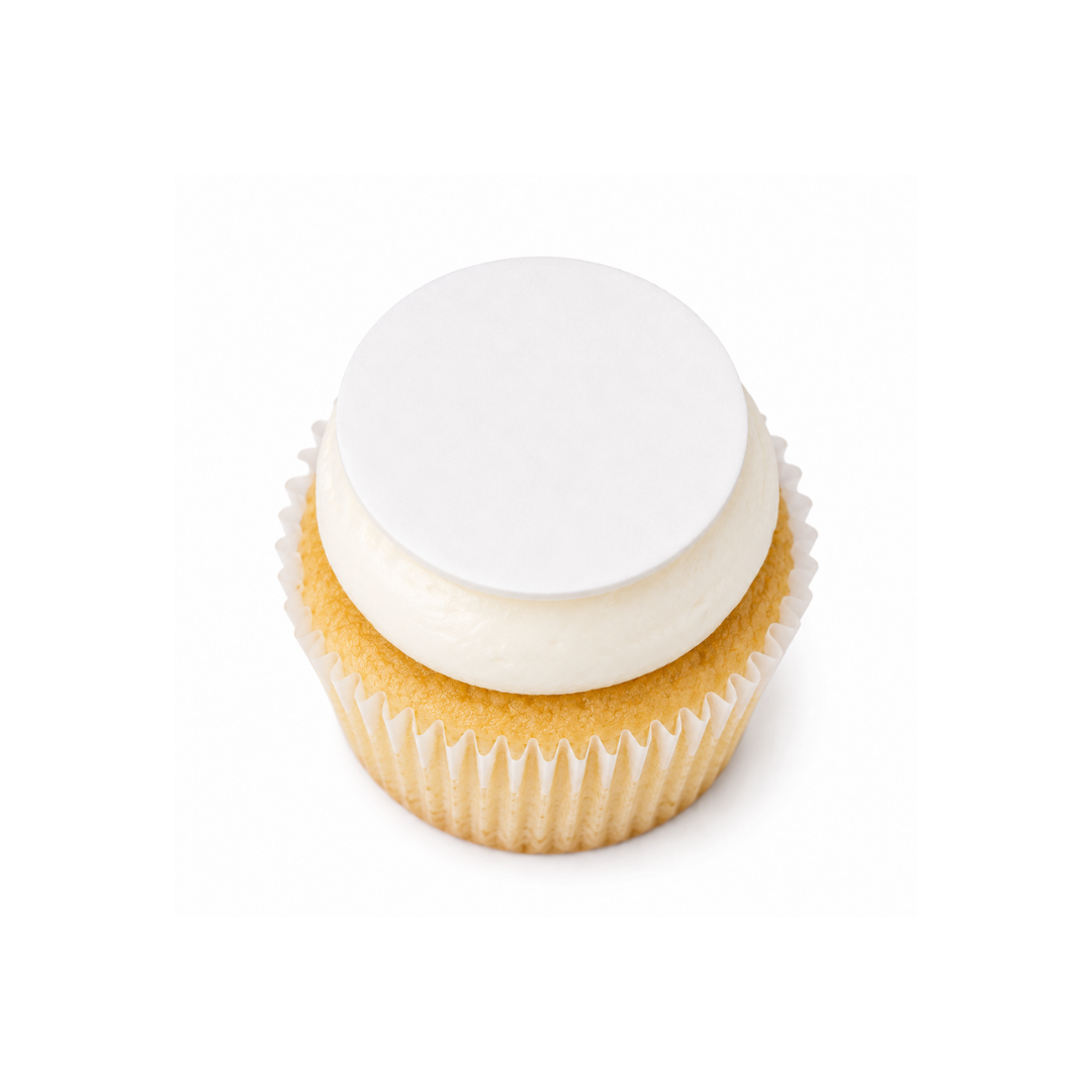 Cupcakes w/Edible Image Topper - 12 count