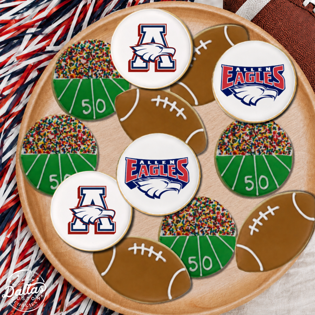 Hand Deco Allen High School Football Set--12 Count