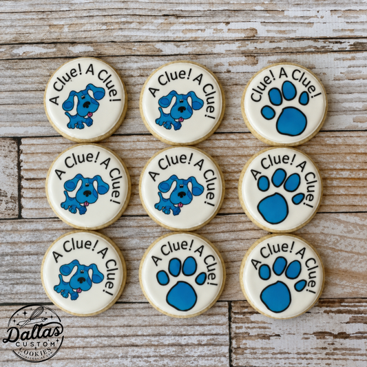 Blues Clues Themed Cookies--12 Count