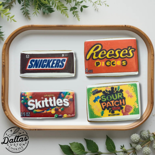 Favorite Candy Birthday Cookie Set -- 12 Count