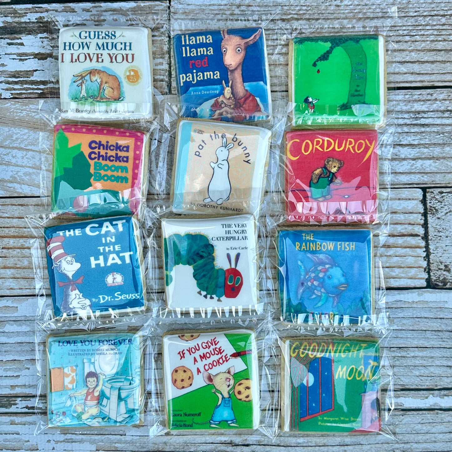 Story Book Baby Shower, Story Book Baby Shower Cookies--12 Count