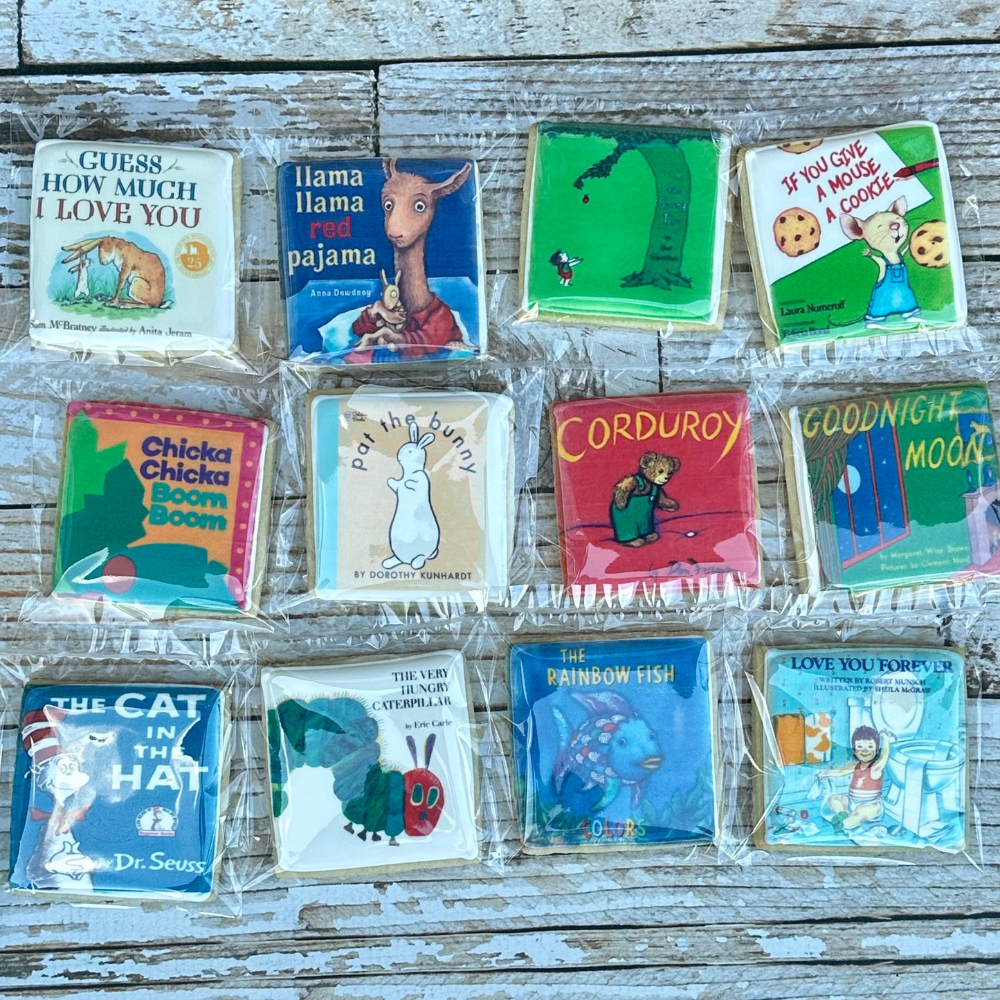 Story Book Baby Shower, Story Book Baby Shower Cookies--12 Count