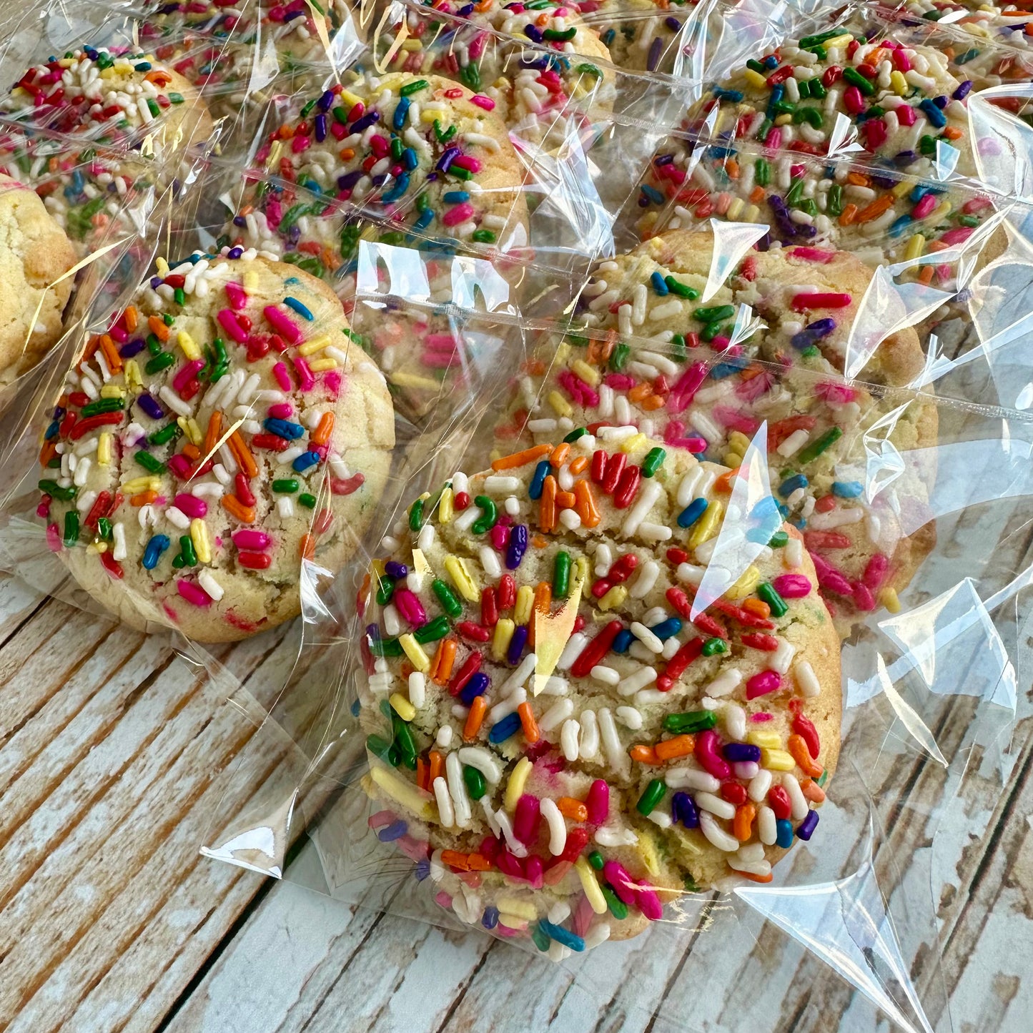 Classic Sugar Cookie w/Sprinkles Individually Wrapped--12 count