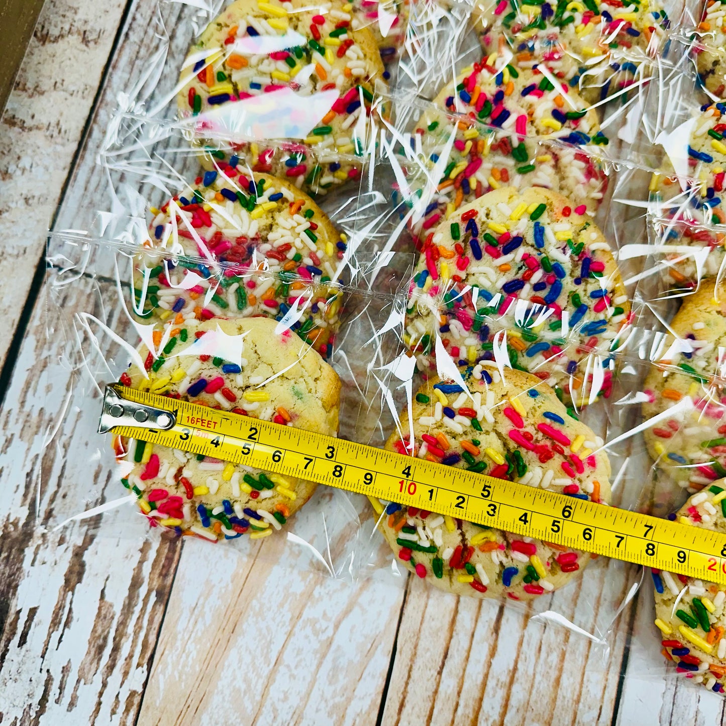 Classic Sugar Cookie w/Sprinkles Individually Wrapped--12 count