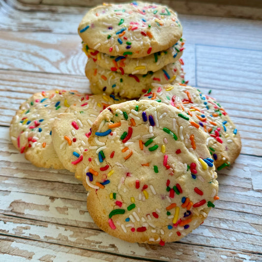 Gluten Free (GF) Celebration Classic Sugar Cookie w/Sprinkles Individually Wrapped--12 count