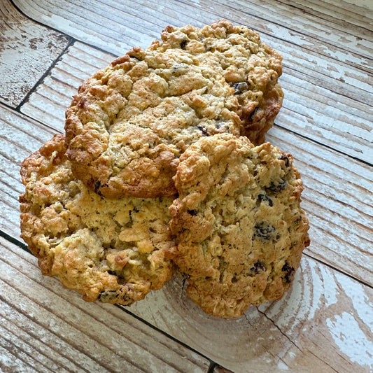 "The Debbie" Chewy Oatmeal Raisin w/Coconut Cookies Individually Wrapped--12 count