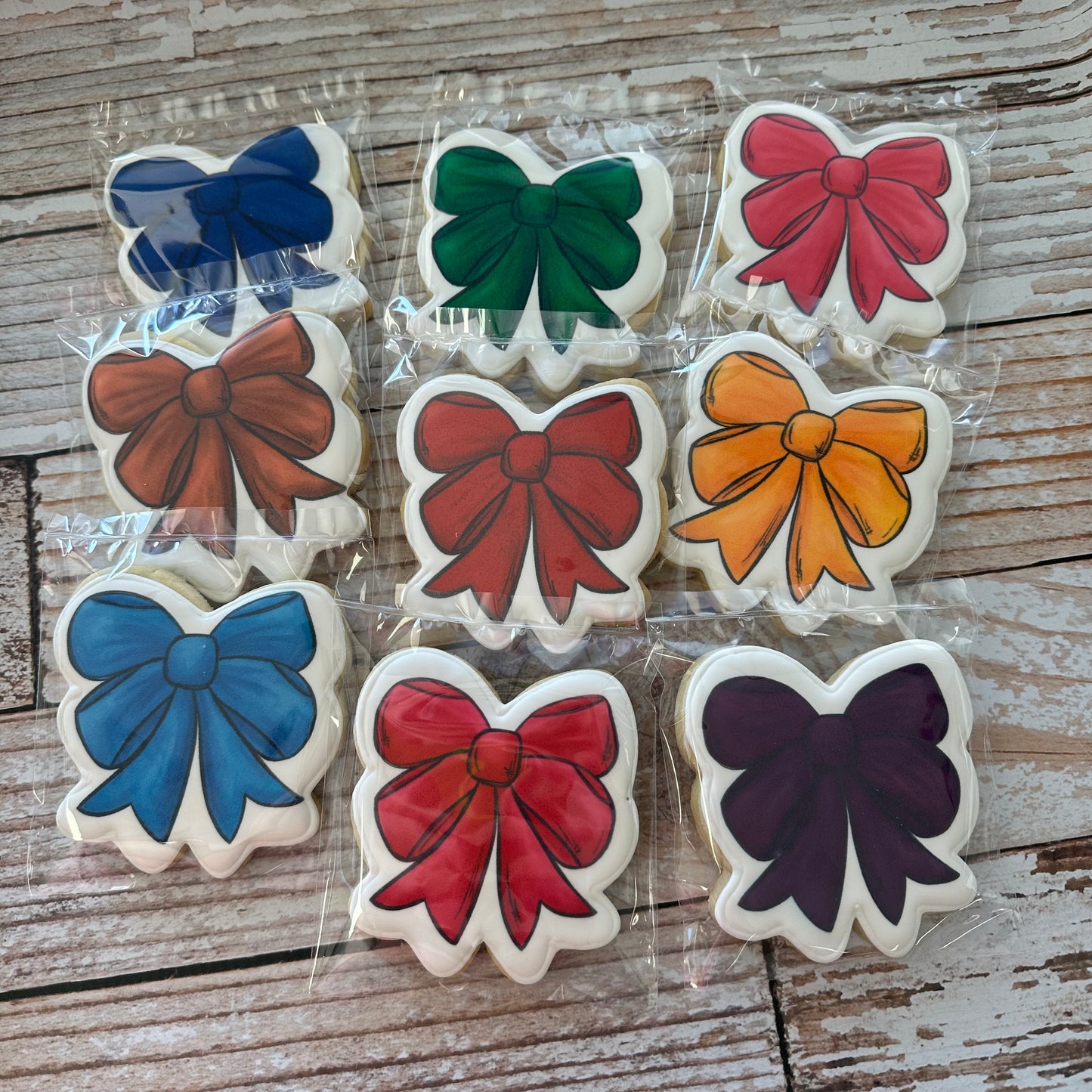 Cute Bow Cookies --12 Count