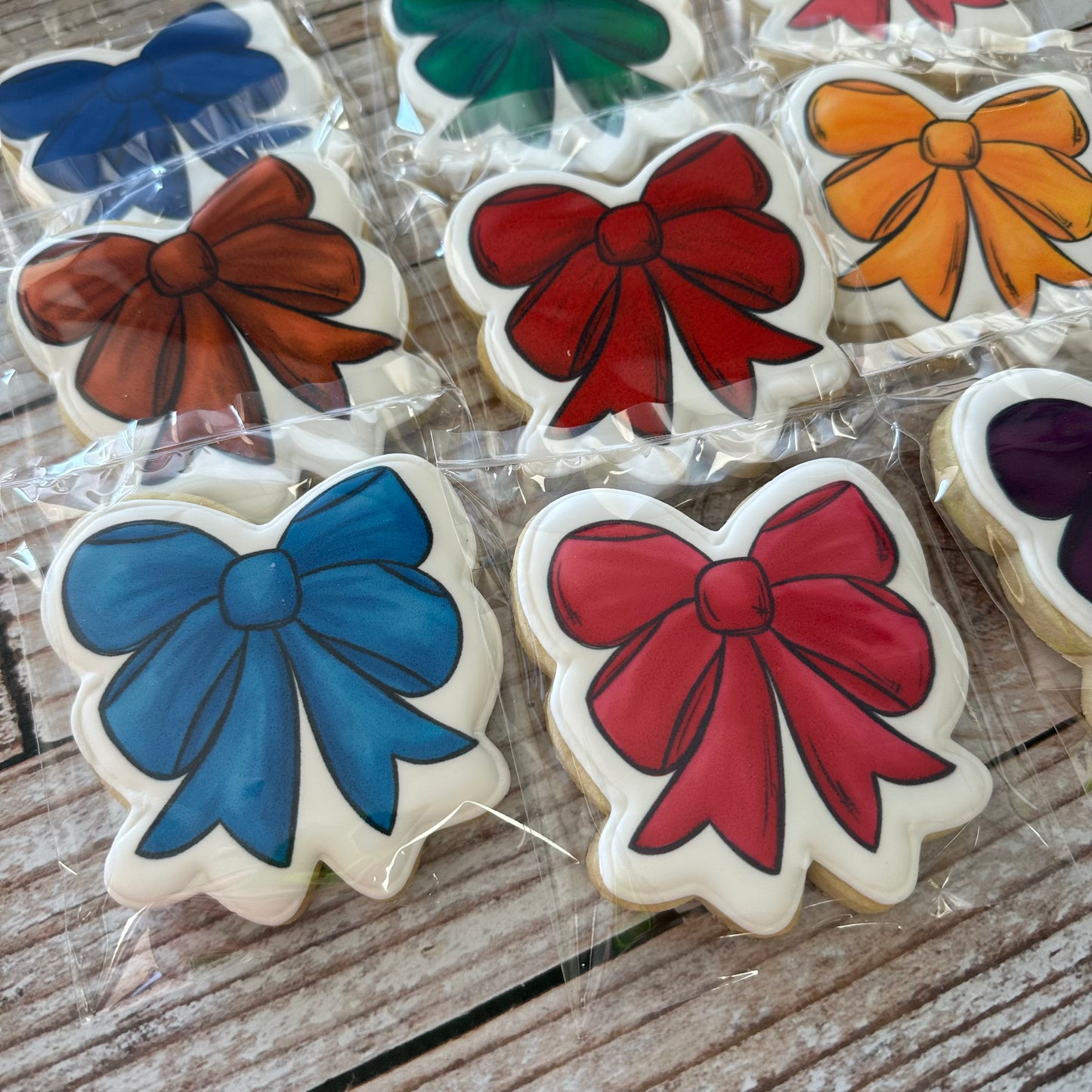 Cute Bow Cookies --12 Count