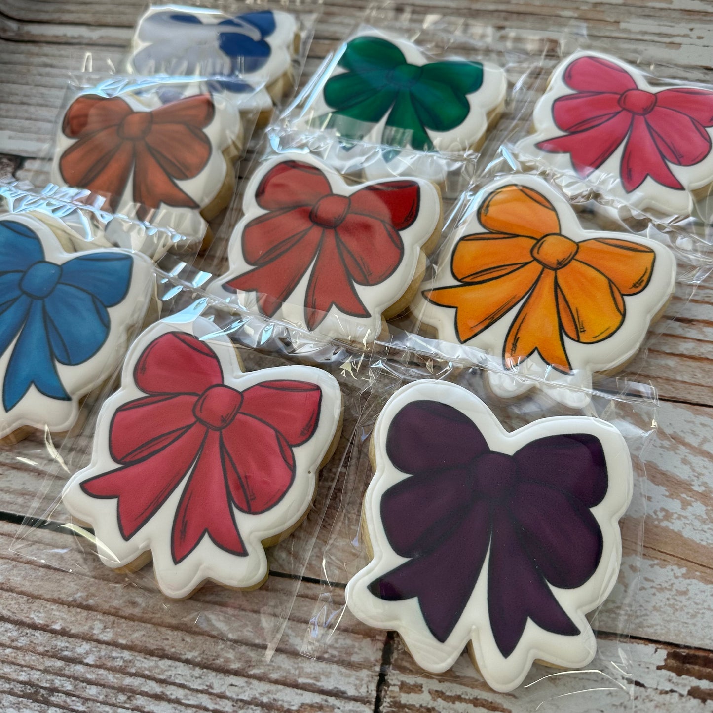 Cute Bow Cookies --12 Count