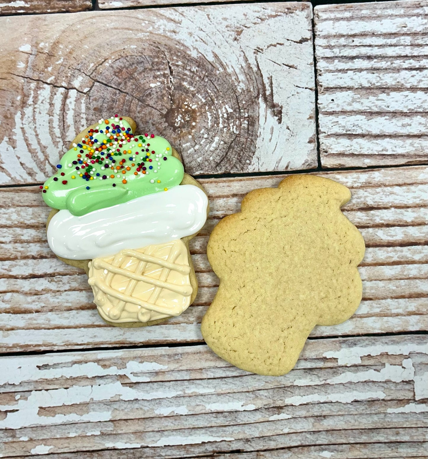 Ice Cream Cone Summer Cookie Decorating Kit --6 Count