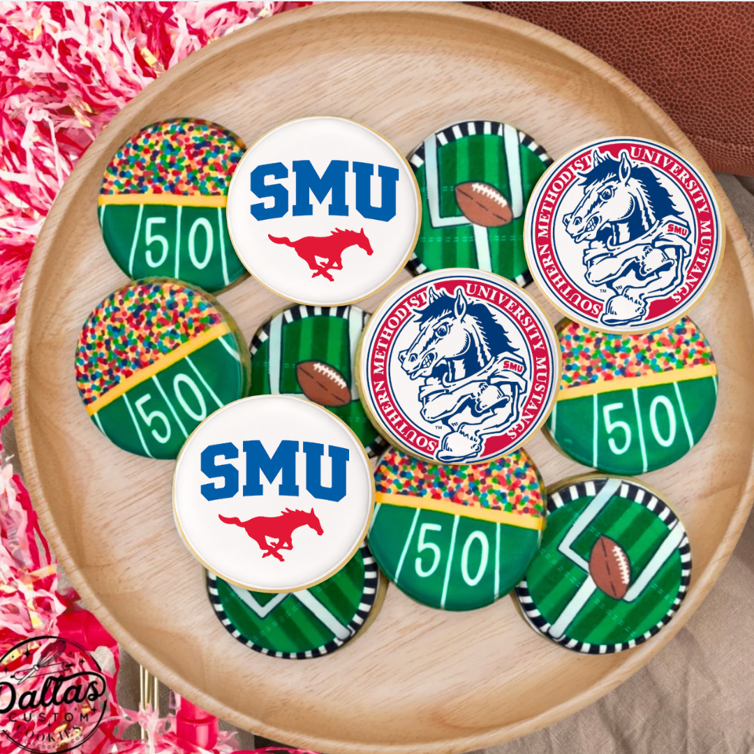 SMU Football Set--12 Count