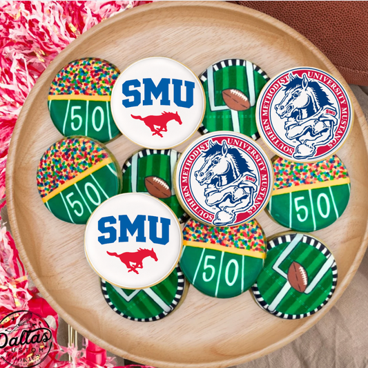 SMU Football Set--12 Count
