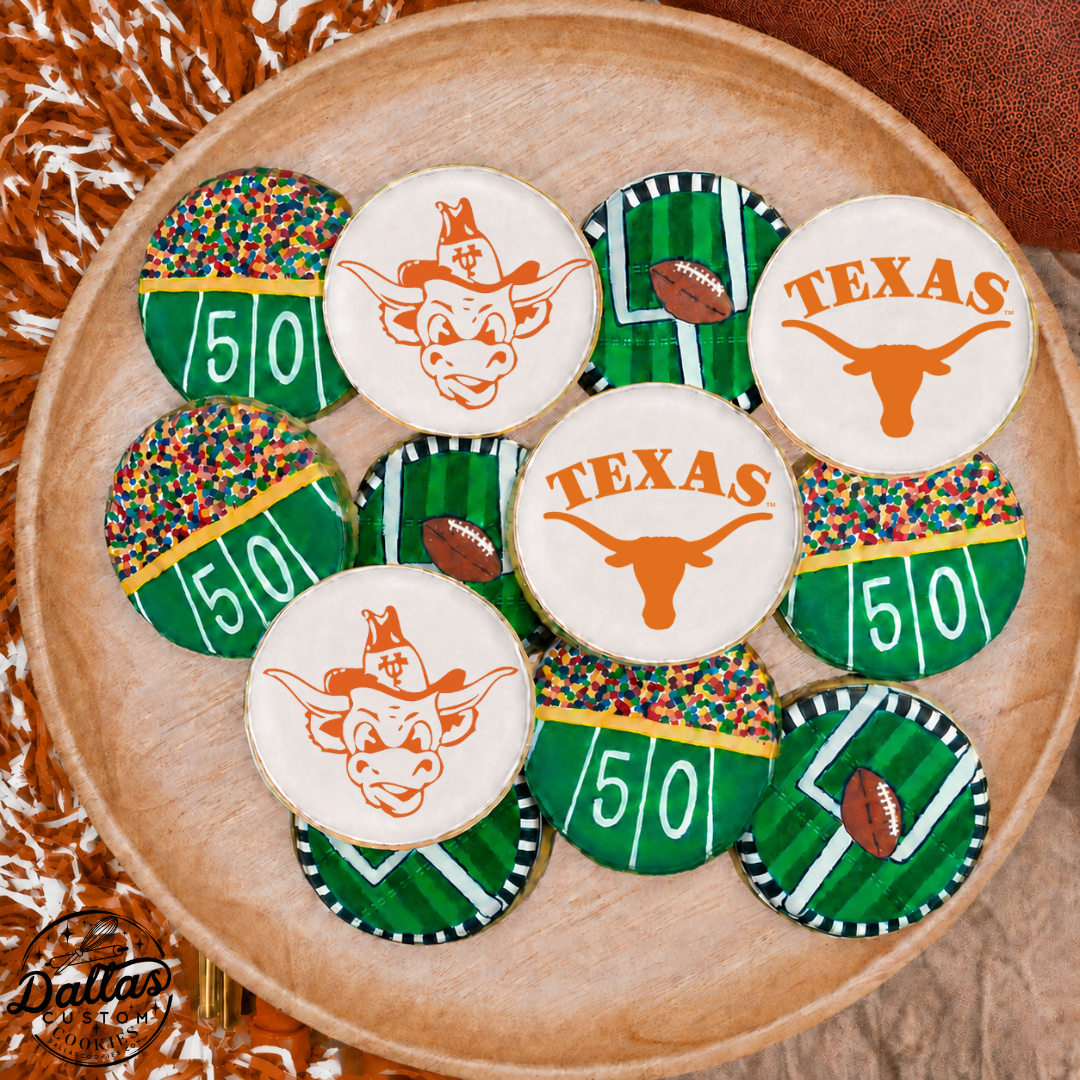 UT Austin Texas Football Set--12 Count