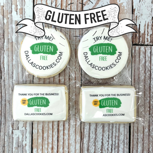 Gluten Free GF Logo Sugar Cookies by the Dozen