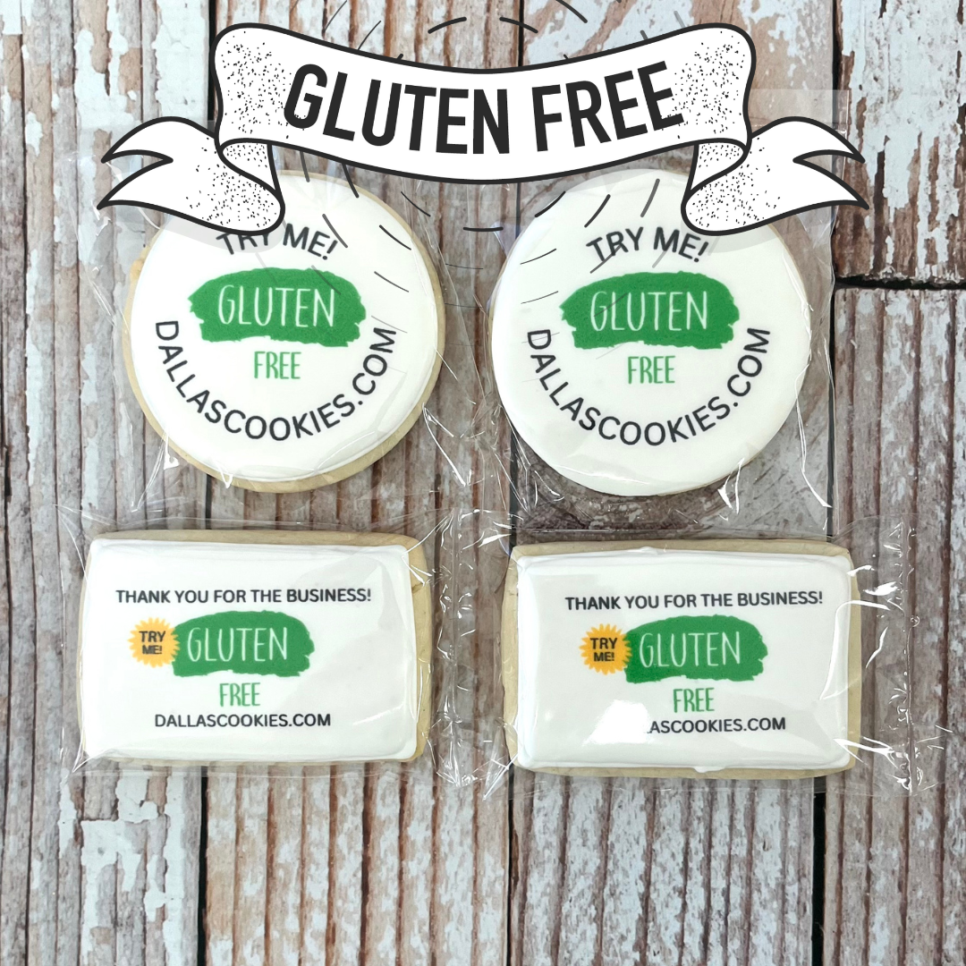 Gluten Free GF Logo Sugar Cookies by the Dozen