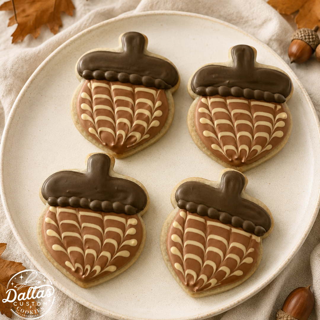 Fall Acorn Cookies--12 Count