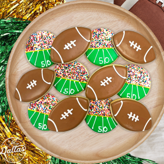 Hand Deco Football Set--12 Count