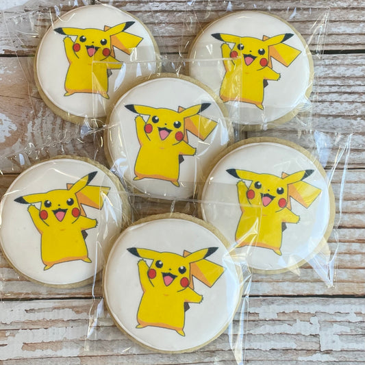 Pokémon Pikachu Themed Cookies--12 Count