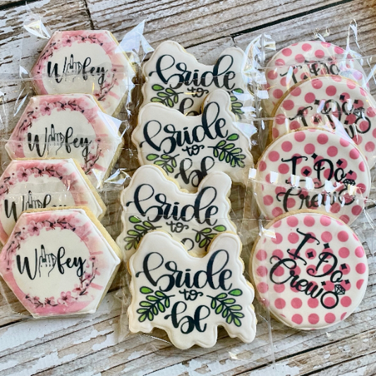 Bachelorette Party Bride to Be Wifey I do Crew-- 12 Count